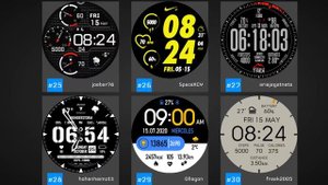 Top 50 Watch Faces For The Amazfit T-Rex