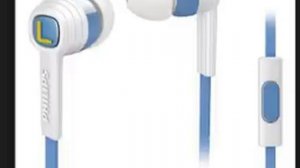 Philips SHE7055AR CitiScape In Ear Headphones For Smartphones SHE7055 White Blue