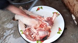 Холодец из говяжьих ножек и головы