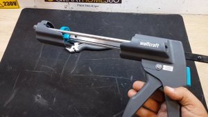 Wolfcraft MG 600 PRO - pistol mecanic pentru cartuşe de silicon/adeziv 4356000