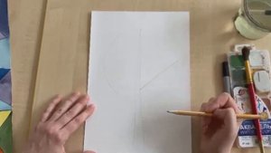 Мастер класс "Осеннее дерево"