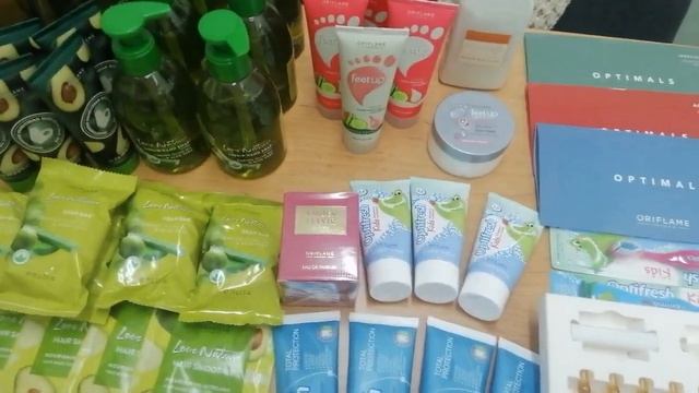 Обзор заказа из 7 каталога Орифлэйм 2021 смотреть онлайн