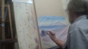 Мастер-класс написания пейзажа гуашью от Чалова Михаила Николаевича.