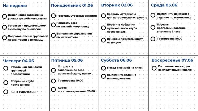 Лучший способ планирования дел