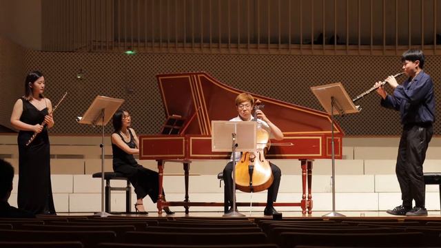 Ensemble „Floboe“ Johann Joachim Quantz, 36.Triosonate in c-moll für Flöte, Oboe und Basso continuo смотреть онлайн