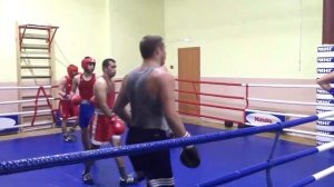 тренировка в клубе Ринг. Тренер Исаев Н.П.