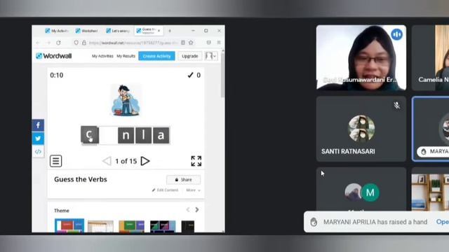 Ringkasan Video Penggunaan Aplikasi Wordwall dalam Pembelajaran Daring Bahasa Inggris смотреть онлайн