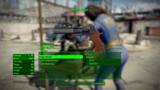 Fallout 4 Mods - Mateba Six Unica смотреть онлайн
