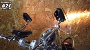 video показа в мотосалоне Японии Мотоцикл круизер Honda Shadow 750 рама RC44 гв 2003 черный