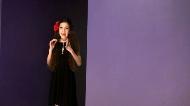 "Я помню чудное мгновенье" А. С. Пушкин - произведение читает Аделина Блисс (10 лет) смотреть онлайн