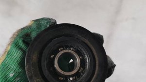 Замена обводного ролика Mercedes benz e230. w211