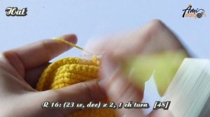 #537 | Hello Kitty in Pikachu Outfit Amigurumi (3/4) | How To Crochet Dolls Amigurumi | @AmiSaigon