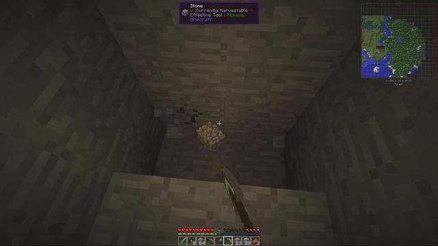 Minecraft Индустриальная сборка - #2 Пещеры, добыча ресурсов