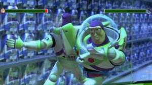 Buzz Lightyear vs. Utility Belt Buzz with healthbars (Edited By @GabrielDietrichson)