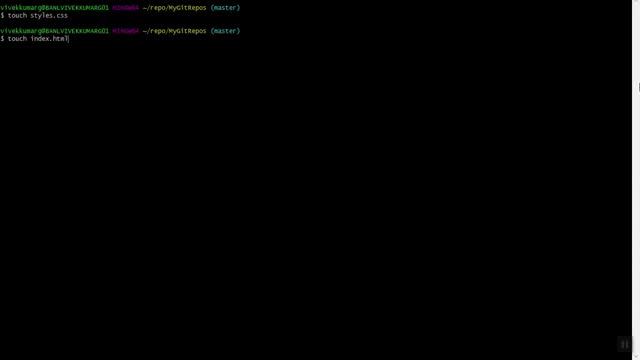 Git - Adding Files смотреть онлайн