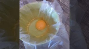 Яйцо в пакете, пашот простой рецепт