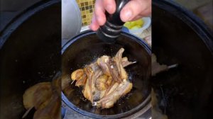 Бараньи рёбрышки в казане