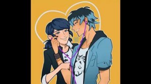 Маринетт & Лука.(Леди баг и Супер кот).