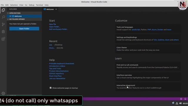 How to install Visual Studio Code on Linux mint 19 || python in visual studio code tutorial смотреть онлайн