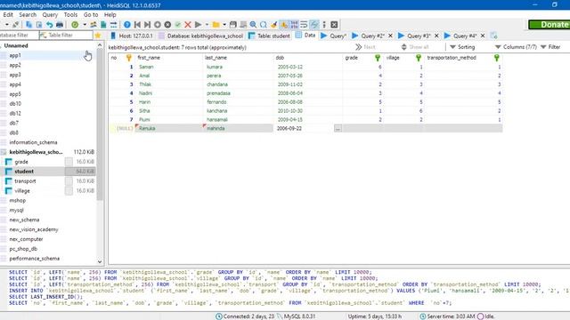 Data Base Task 10 |Write a Join Query Statement| 1st Year | Java Institute| Vihandu Amarasinghe смотреть онлайн
