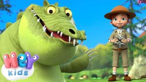 Le crocodile d’Afrique  Comptines et chansons pour bébé - HeyKids Français