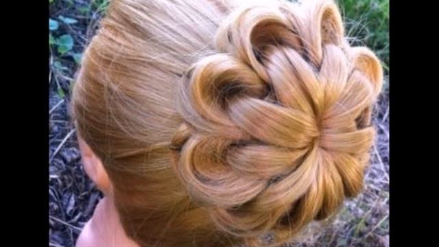 повседневная прическа на средние волосы своими руками смотреть онлайн