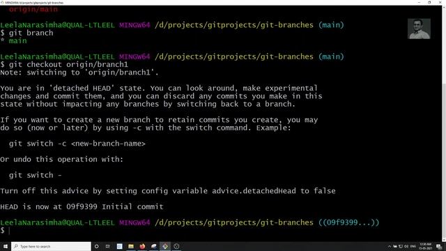 41. Checkout the Remote tracking branches in the local git repository - GIT смотреть онлайн