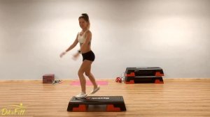 How to use the stepper – STEP AEROBIC basic steps for Beginners