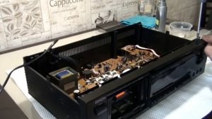 Спасенная от ШРЕКА кассетная дека DENON DRM-600 ремонт и профилактика