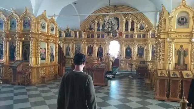 Неделя 17-я по Пятидесятнице. Преставление апостола. Иоанна Богослова. Свт. Тихона смотреть онлайн