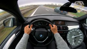 BMW X6 xDrive30d E71 245 HP TOPSPEED ON GERMAN AUTOBAHN (NO LIMIT) by SpeedUpDE