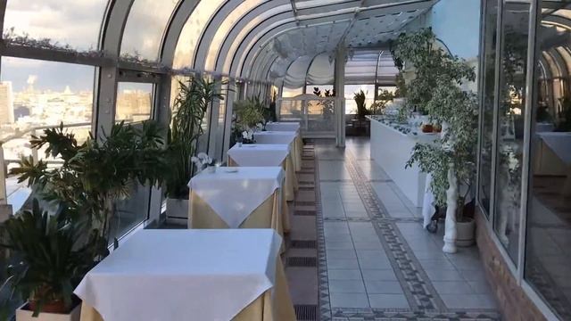Отель "Золотое Кольцо", зал "Зимний сад". Видеообзор.