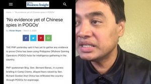 Chinese 'sleeper cells' nasa Pilipinas na ? POGO nararapat na bang alisin sa bansa ?