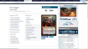 SCG Cincinnati standard, top 8 deck list coverage  // MTG arena