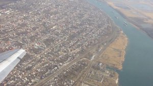 Взлет из Ростова-на-Дону (старый аэропорт)