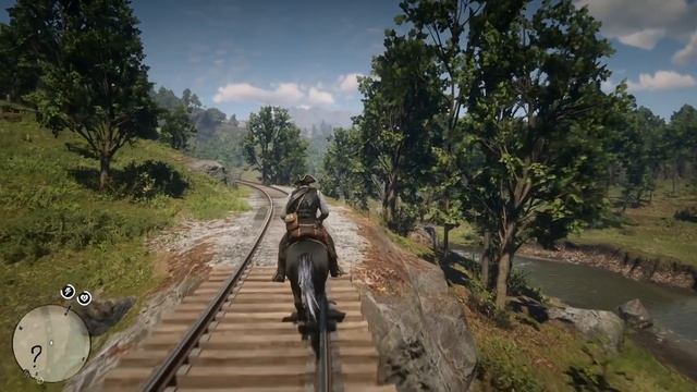 ЧТО БУДЕТ ЕСЛИ ИДТИ ЗА ПУТЕВОДНЫМИ ДЕРЕВЬЯМИ в RDR 2? Секретное место в Red Dead Redemption 2