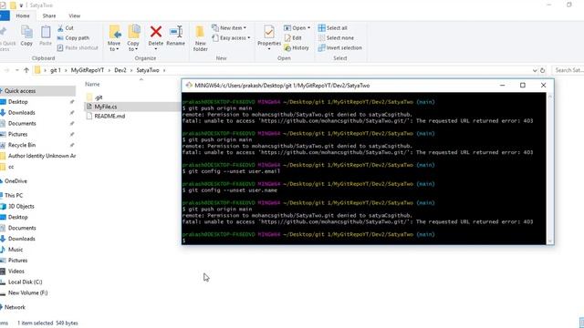 Fix Author Identity Unknown | Remove Git Configuration Using Windows Credentials | Coding Knowledge