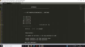 A XOR OPERATION | HACKEREARTH FEBRUARY EASY 2021