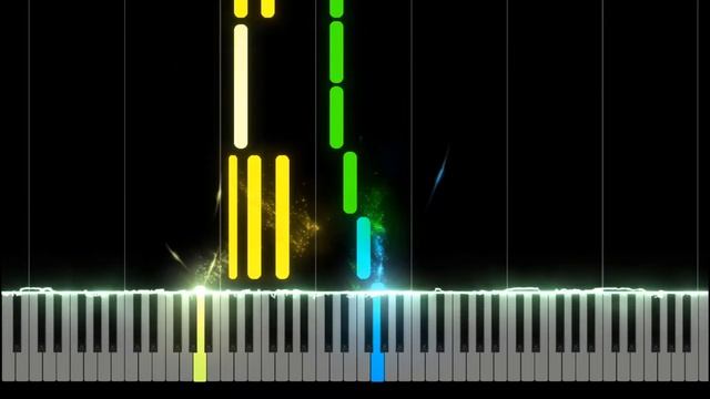 Птичка — Украинская народная песня. [Piano Tutorial] смотреть онлайн