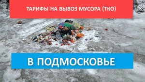 Тарифы на вывоз мусора в Подмосковье. Как найти справедливость? Оплата по факту или по площади?