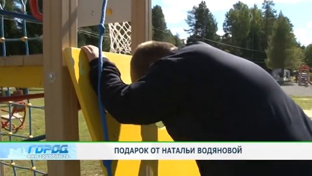 Наталья Водянова открыла 99 игровую площадку