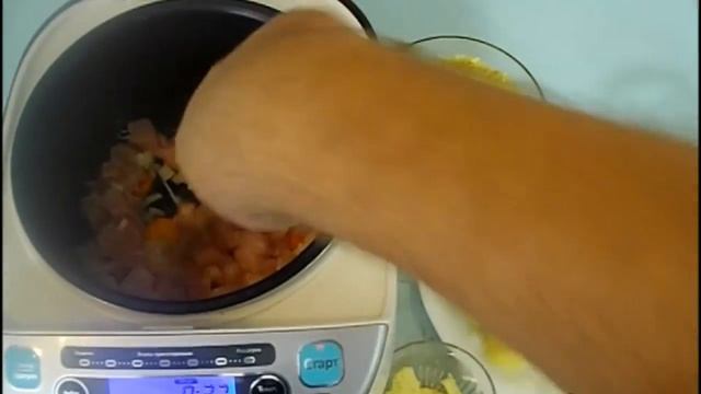 Кулеш с Курицей в Мультиварке кулинарный видео рецепт