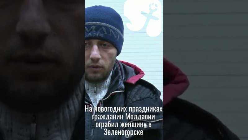 На новогодних праздниках гражданин Молдавии ограбил женщину в Зеленогорске