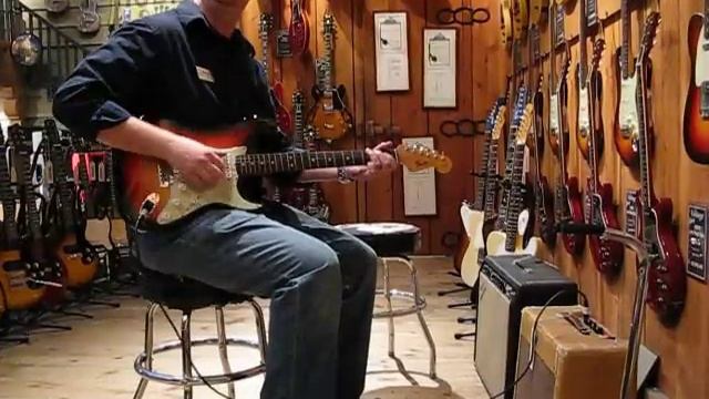 53 Fender Tweed Deluxe amp and 64 Fender Stratocaster смотреть онлайн