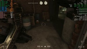 Wolfenstein II The New Colossus Ryzen 5 7600x RX 5700 XT full hd