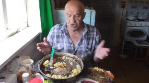 Карась жареный моей бабулькой с картошечкой