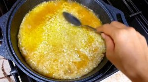 УЗБЕКСКИЙ ПЛОВ!Как правильно приготовить настоящий вкусный узбекский плов из простого риса дома !