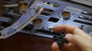 Nibir CTFS 18  Демонтаж крана подпитки