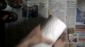 Форма для литья вазы | Ваза из гипса и листьев | Ваза из гипса и фольги