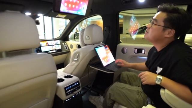 Игра в машине, тестирование видеоввода Switch, PS5, iPad в LiXiang Ideal L9 смотреть онлайн